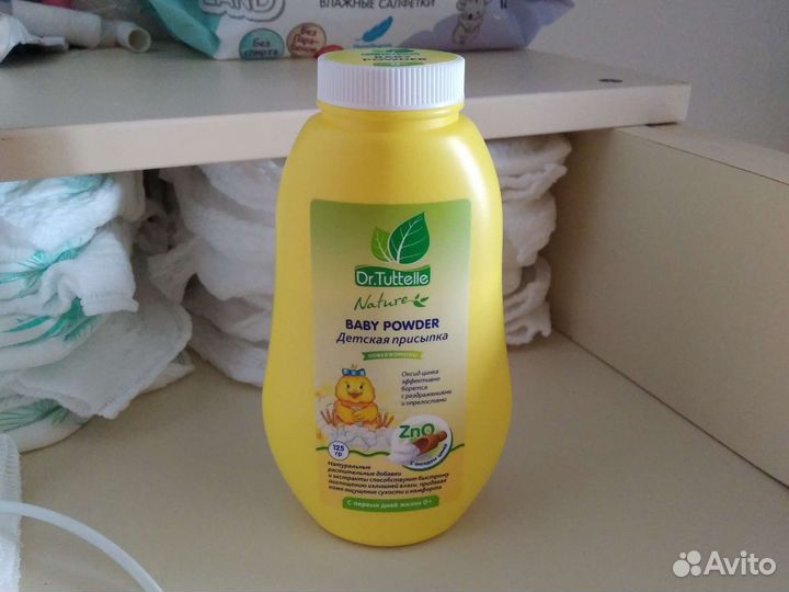 Детская присыпка Dr.Tuttella с оксидом цинка