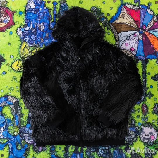 Balenciaga Shrunk Faur Fur Jacket