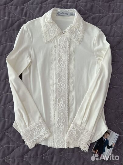 Блузка Duwali 134, молочный цвет