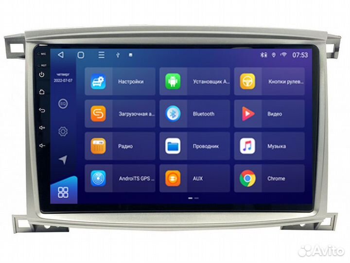 Магнитола Mstar TS101077A для Toyota LC100