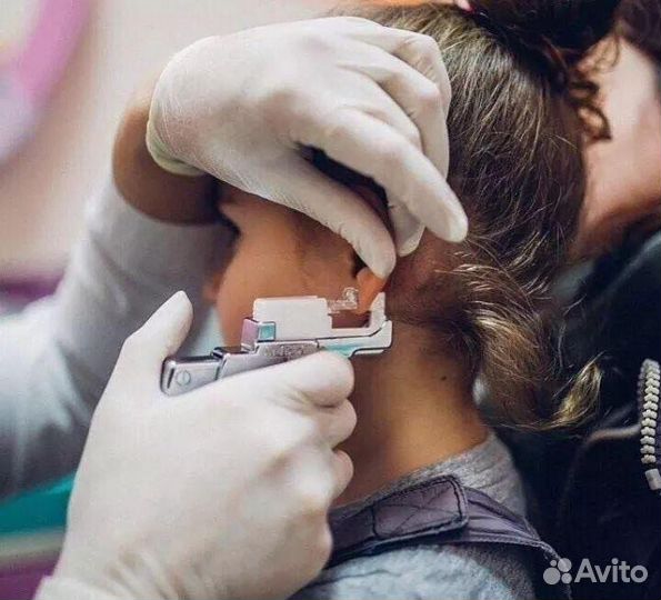 Прокол ушей система 75 пистолетом