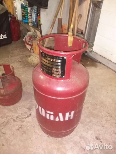 Газовый баллон 27л 5л