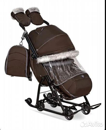 Коляска санки Ника Nika 7 5 sk