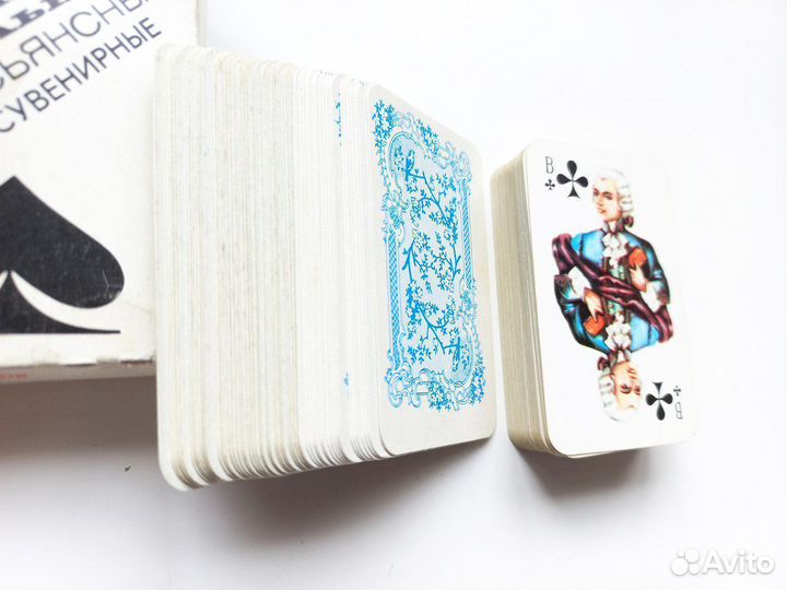 Карты игральные пасьянсные сувенирные