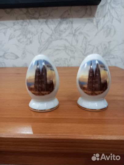 Яйцо солонка и перечница