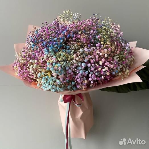 Букет из гипсофилы