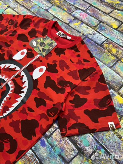 Футболка Bape Shark