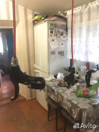 Механические тормоза Tektro novella red