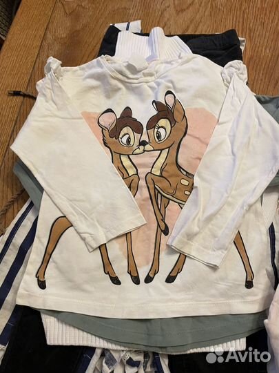 Вещи пакетом на девочку 110 116