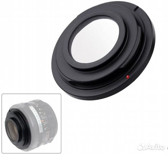 Переходник М42-Nikon с линзой