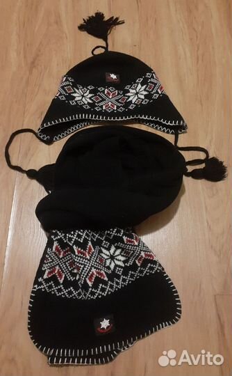 Комплект: шапка+шарф 