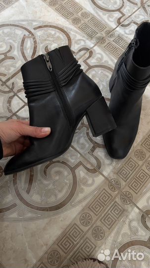 Ботильоны натуральная кожа 37