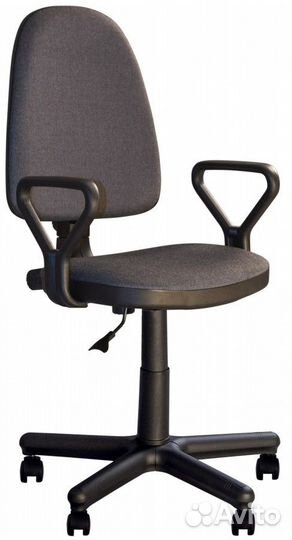 Кресло Престиж Prestige GTP C-38 серая ткань