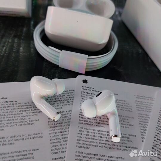 Airpods pro premium+ с шумоподавлением