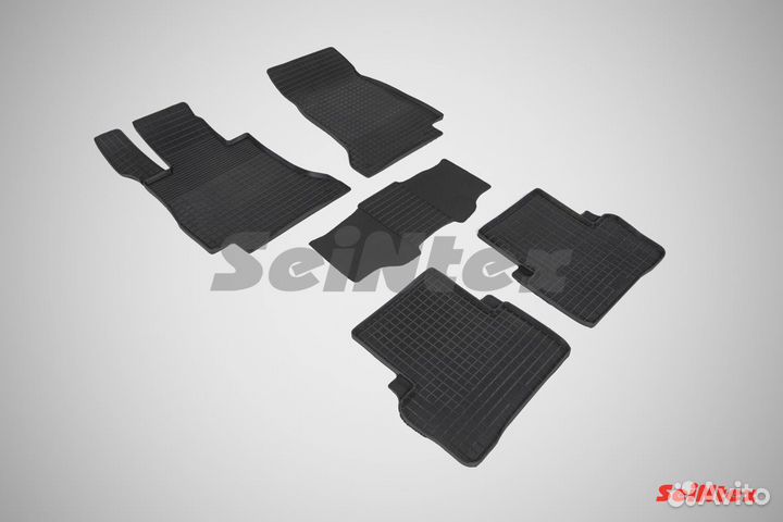 Резиновые коврики в салон для Mercedes E-W213