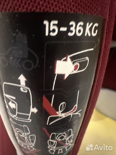 Детское автокресло 15 до 36 кг