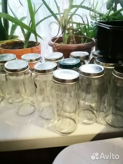 Банки стеклянные из под пюре
