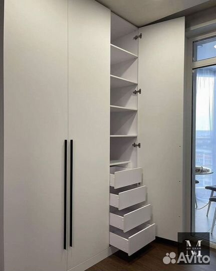 Шкаф с фрезеровкой