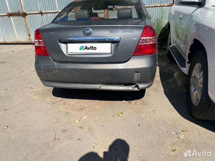 LIFAN Solano 1.8 МТ, 2011, битый, 210 000 км