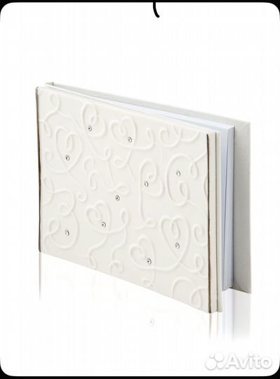 Новая Книга для пожеланий свадебная Ажурная