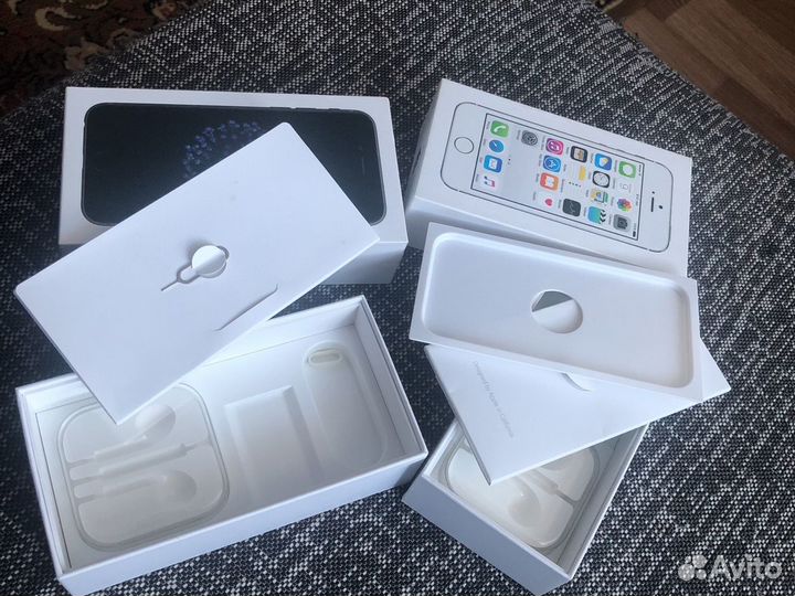 Коробки на iPhone 6 и 5S