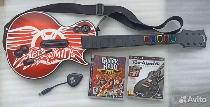 Гитара Guitar Hero Aerosmith ps3