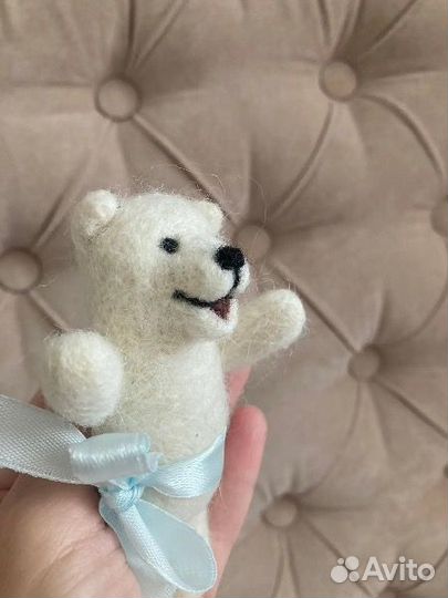 Собачка Валяная Самоед