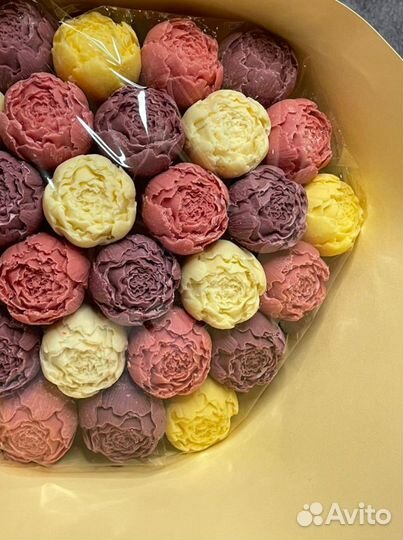 Шоколадные розы шоколадные пионы