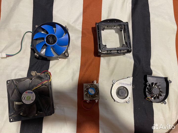 Кулеры и ветеляторы для ноубука/пк