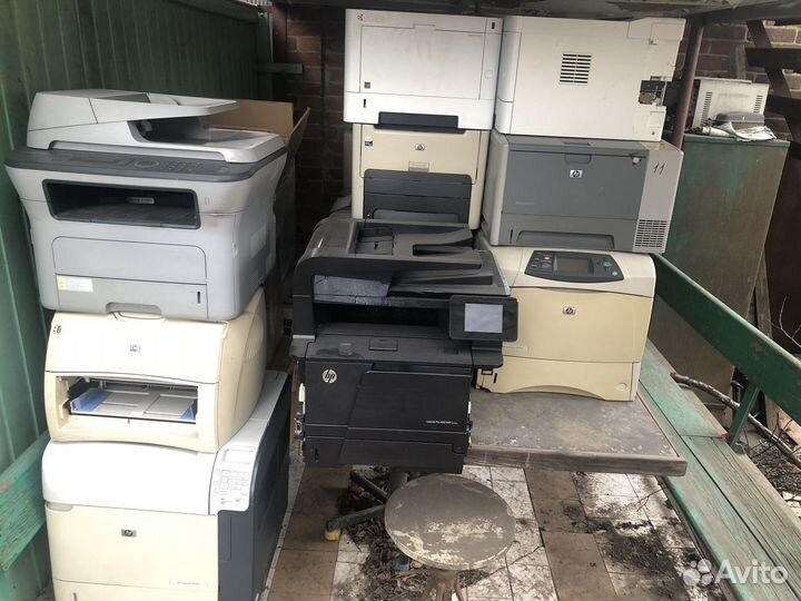 Принтеры и мфу (одним лотом, 22шт.)
