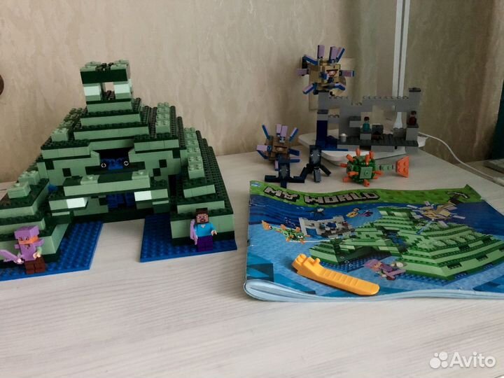 Набор lego майнкрафт 