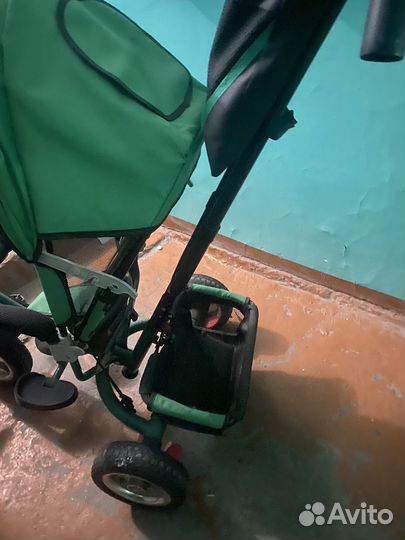 Детский велосипед с родительской ручкой