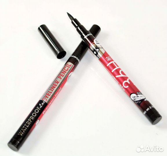 Жидкая подводка для глаз водостойкая черная