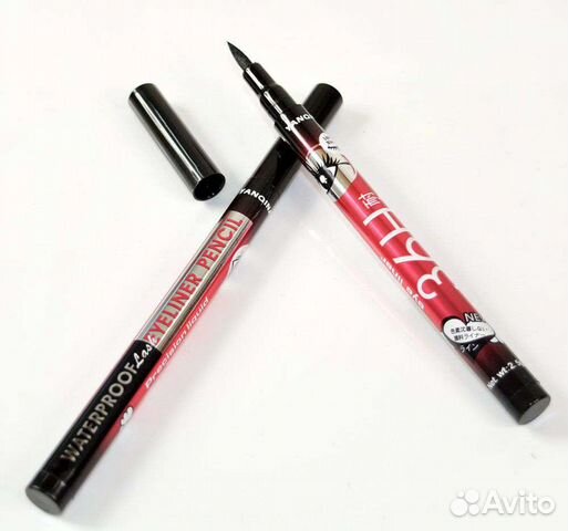 Жидкая подводка для глаз водостойкая черная