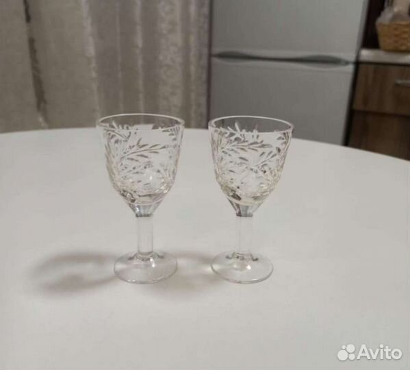 Рюмки и стопки времён СССР. Все по 50