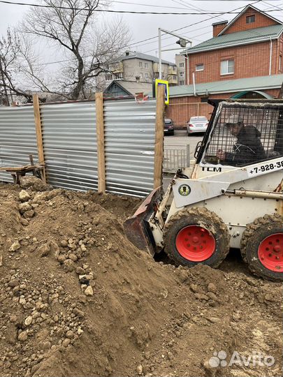 Услуги погрузчика Бобкат