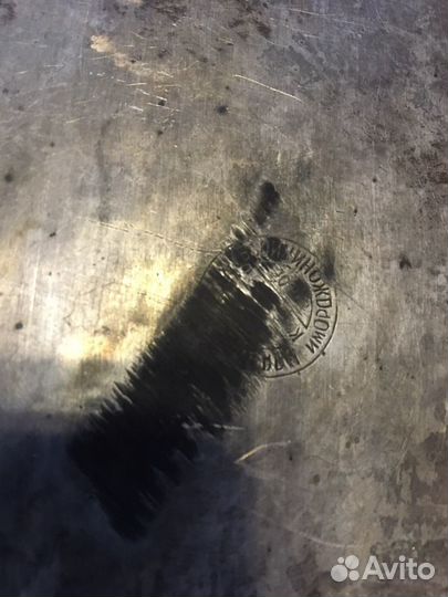 Большой старинный поднос