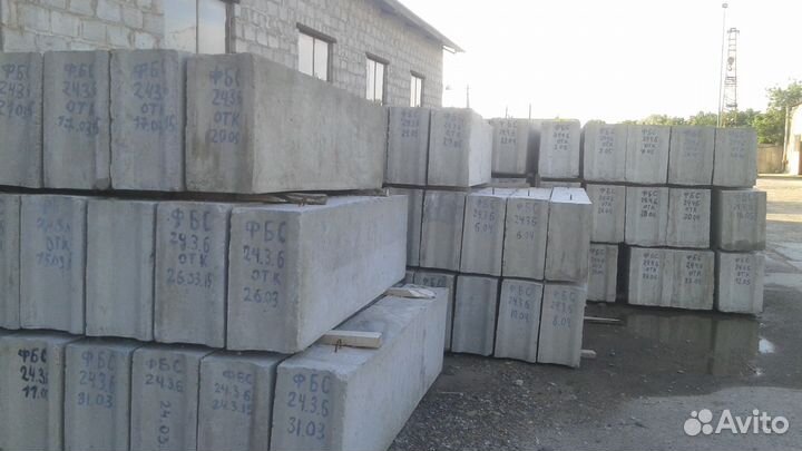 Фбс - блок фундамента стеновой