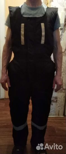 Мужские утепленные штаны спецодежда