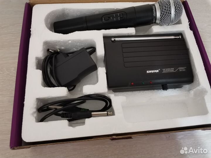 Продам микрофонную радио систему Shure SH-200