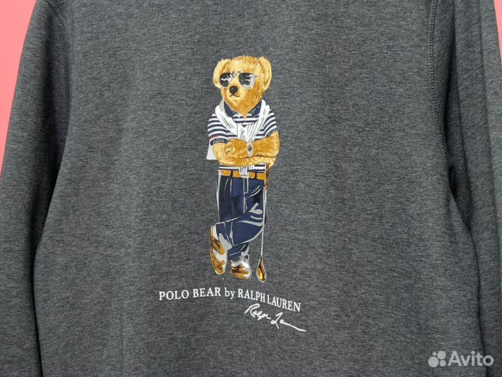 Sweatshirt Polo Ralph Lauren Golf Bear Grey