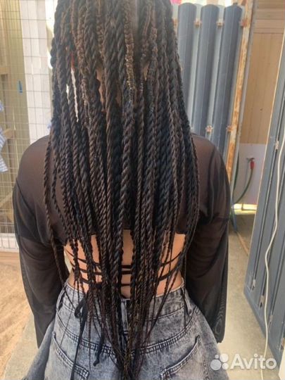 Плетение афрокос