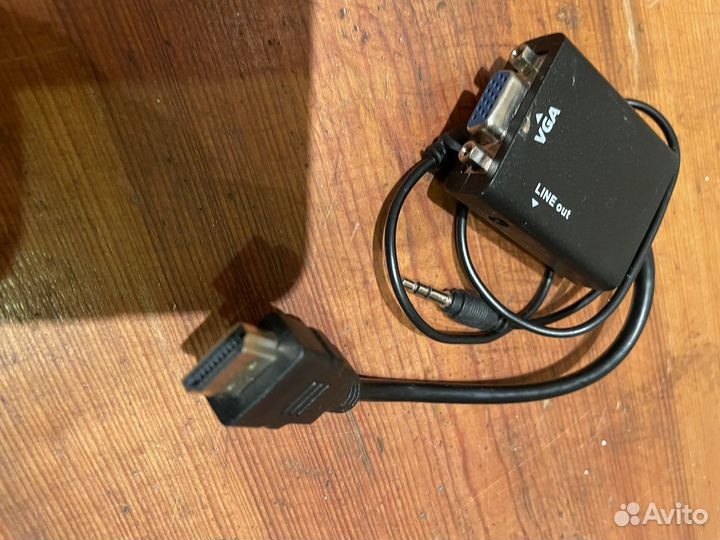 Адаптер hdmi vga
