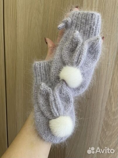 Варюшата зайчата варежки зайчики