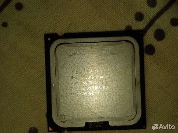Процессор Intel core 2 quad slacr malay