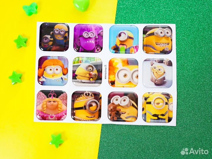 3D стикеры опт