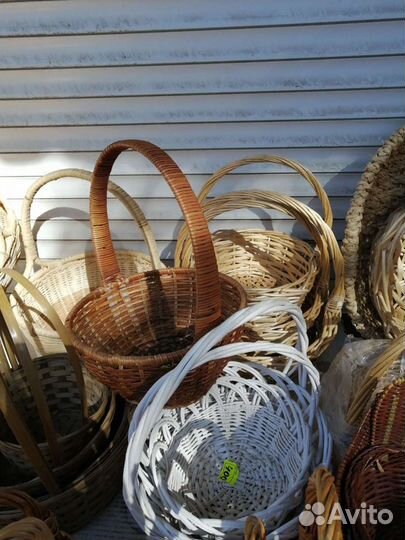 Корзина плетеная