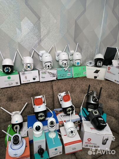 Камера видеонаблюдения от 1000 WiFi 4G Full HD