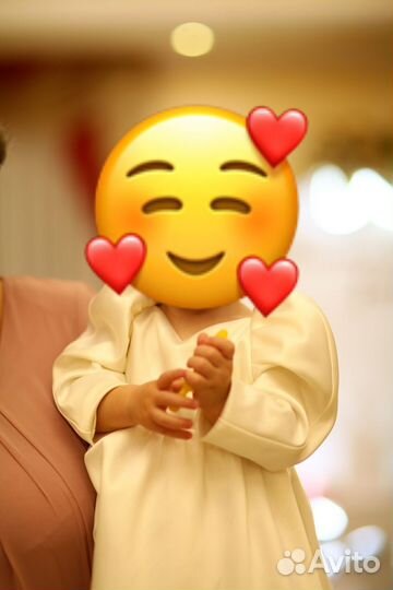 Платье на девочку 80-86