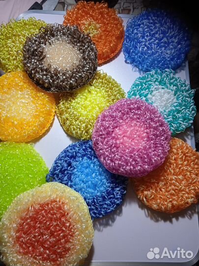 Мочалка ручной работы